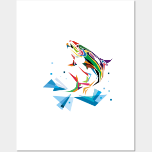 colorfull fish Posters and Art